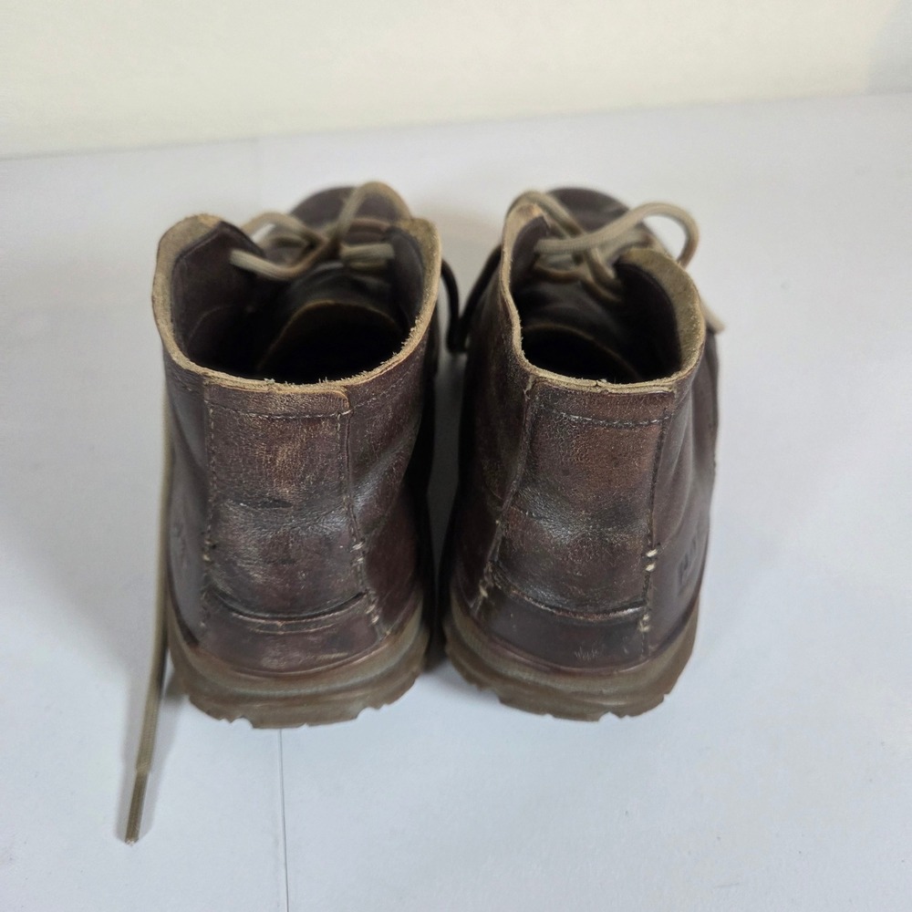 CAT Mens Leather Lace Up Chukka Boots‎ Size 7 Brown Ankle Boots - Picture 3 of 7